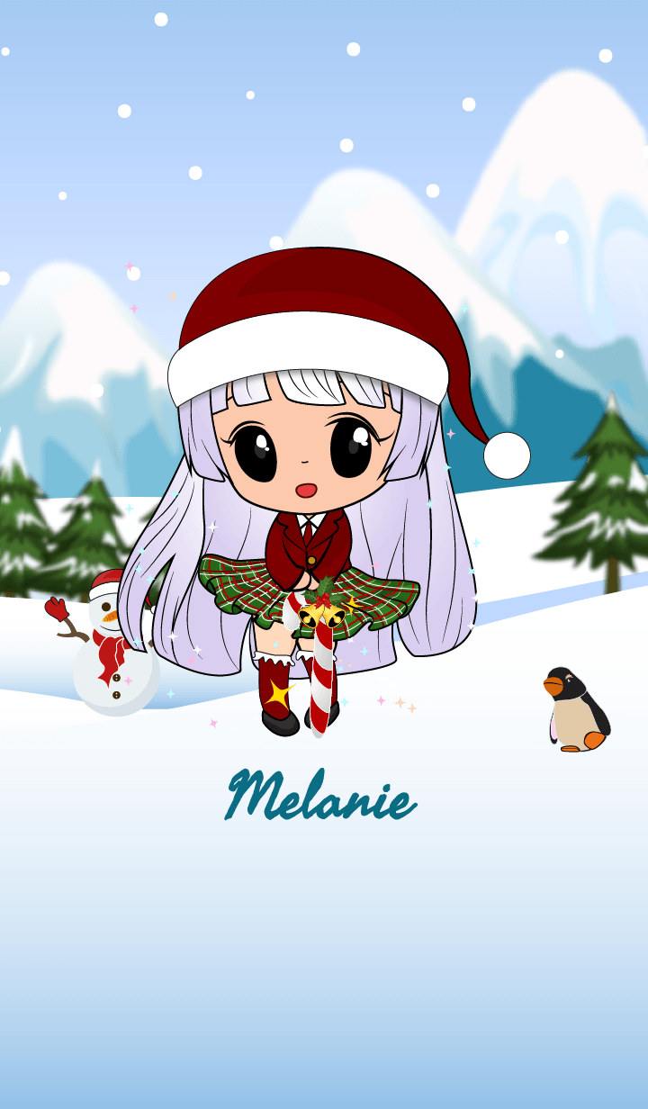 Melanie snowy girl
