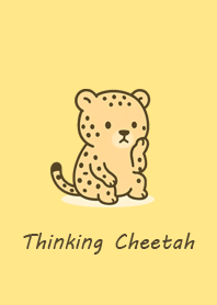 Thinking Cheetah(BUTTER YELLOW)#5