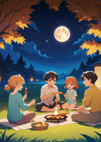 中秋賞月(月兔篇)