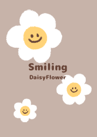 Smiling Daisy Flower  - Brown+ 12