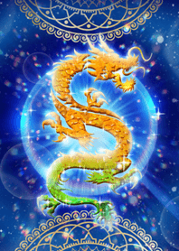 Dragon carrying good luck from Japan