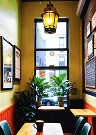 Cozy Coffee shop 18F4C2