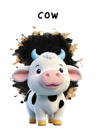 Cute cow So Cool Theme