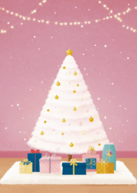 Pink Christmas tree 2_78