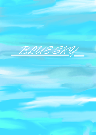 the sky is blue