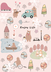 babypink with falling snow09_2