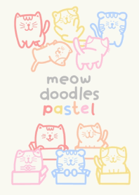 TM X MEOW DOODLES PASTEL