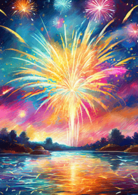 Beautiful Fireworks Theme#760