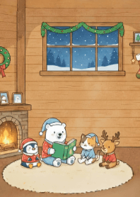 Cute Christmas Animals V.10