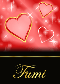 Fumi-name-Love forecast-Red Heart