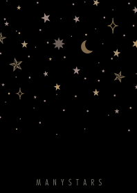 MANY STARS-BLACK 16