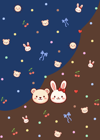 Bunny & Bear_Brown&Deep Blue.w