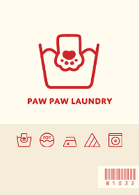 Paw Paw Laundry -  Beige 07