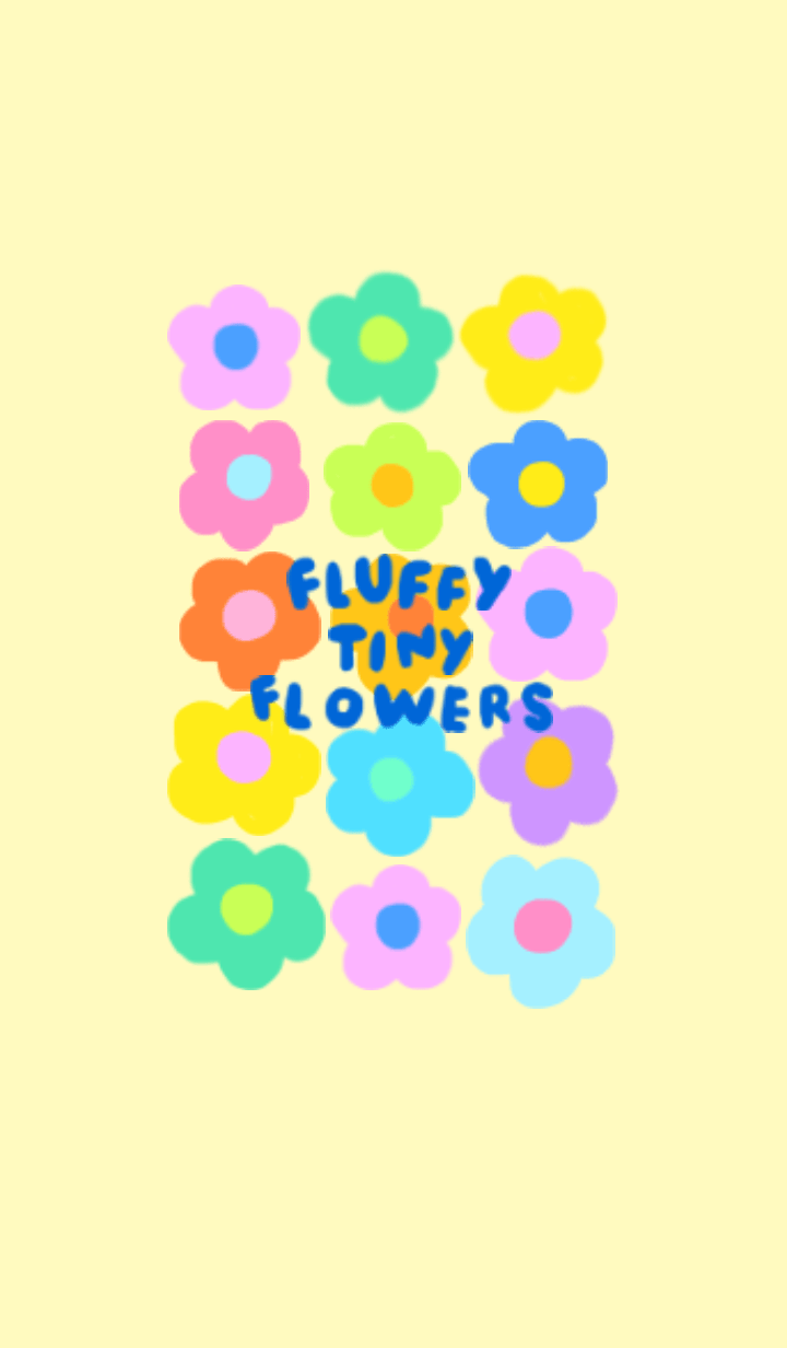 Fluffy tiny flowers