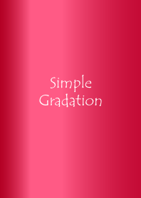 Simple Gradation -GlossyRed 16-