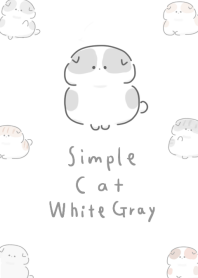 スコティッシュフォールド ホワイト グレー