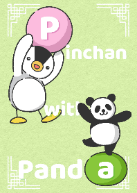 Pin-chan with Panda