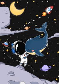 銀河宇宙中的鯨魚