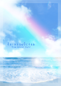 Rainbow-colored ocean #19