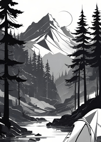 Sketch of the mountain 31dJR