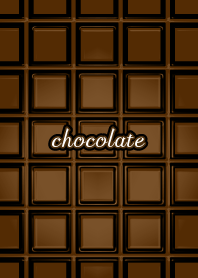 簡單的巧克力和心