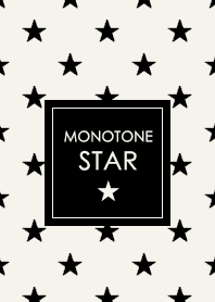 MONOTONE STAR (Black&Gray)