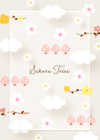 beige Sakura trees04_2
