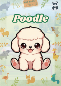 Poodle Daily Life (Pink 02)