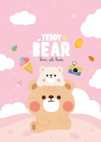 Teddy Bear Kawaii Pink