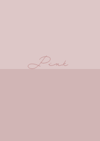pure theme / mist pink