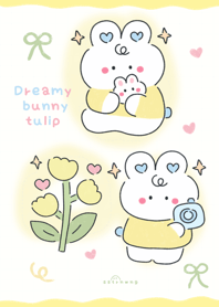 Dreamy bunny tulip  :) :) :)