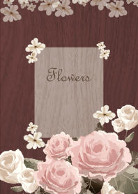 大人女子向け・落ち着きブラウン