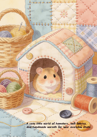 Soft Fabric Hamster Home