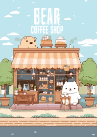 น้องหมีขาวในร้านกาแฟ 2
