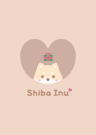 Shiba Inu2 Present [orange]