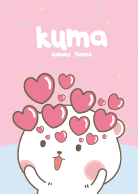 Kuma Cutie Galaxy Pink