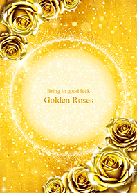 带来好运✨金色的玫瑰 5