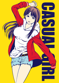Casual girl.