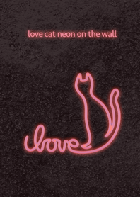 love cat neon