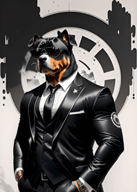 Rottweiler Mata-mata Tinta