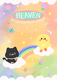 HEAVEN IS A PLACE ON EARTH WITH YOU :)