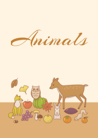 Animal 003-2 (Orange Brown)