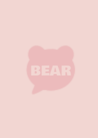 SIMPLE BEAR - PINK