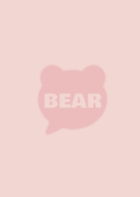 SIMPLE BEAR / PINK