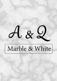 A&Q-Marble&White-Initial
