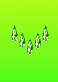 Adult Yellow Green Crystal Drops