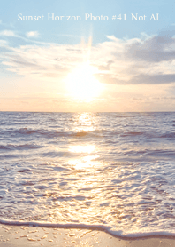 Sunset Horizon Photo #41 Not AI