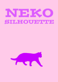 Cat,s silhouette