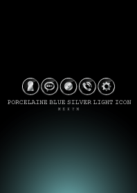 SILVER LIGHT ICON THEME-Porcelaine Blue-