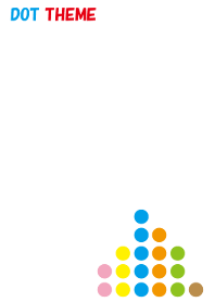 colourful dot theme!